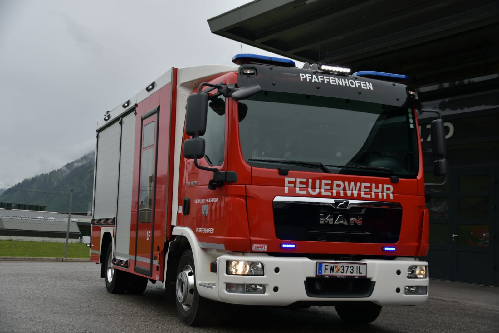 Neues Löschfahrzeug (LF) angekommen 